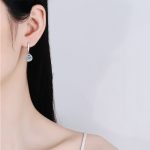 Pendientes De Plata 925 Para Mujer, Joyería De Circonio